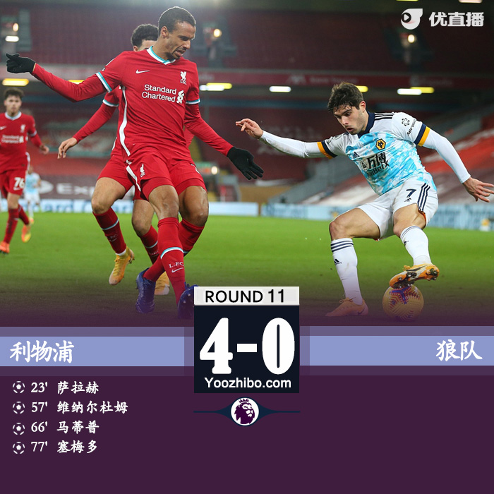<a href=/gaoqingzuqiu/liverpool/ target=_blank class=infotextkey>利物浦</a>4-0狼队